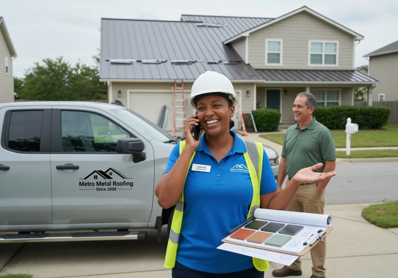 Storm Damage Metal Roof Repair in Janesville, IA